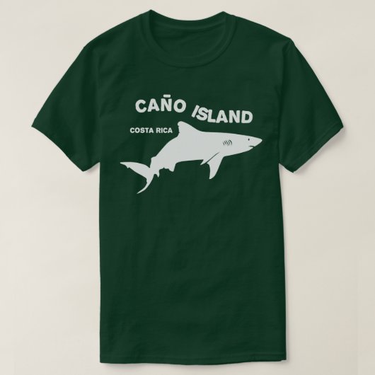 ダイビングカオアイランドコスタリカ Tシャツ (デザイン正面)