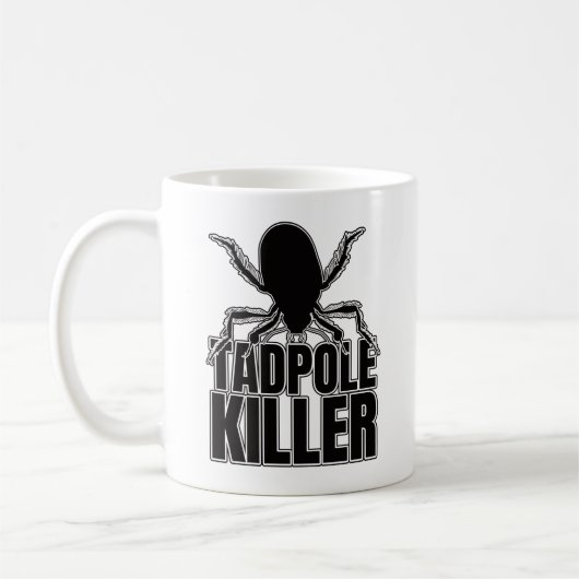 ダイビングカブトムシTadpole Killer – 昆虫学 コーヒーマグカップ (左)
