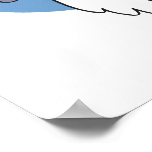 ダイビングガモ ポスター (角)