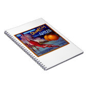 ダイビングガールリンゴ ノートブック (右側)