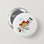 ダイビングキャッチボタン 缶バッジ (正面&裏面)