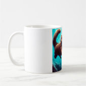 ダイビングキャット コーヒーマグカップ (左)