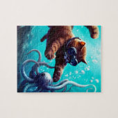 ダイビングキャット ジグソーパズル (横)