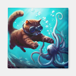 ダイビングキャット マグネット