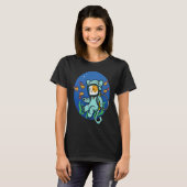 ダイビングキャット Tシャツ (正面フル)