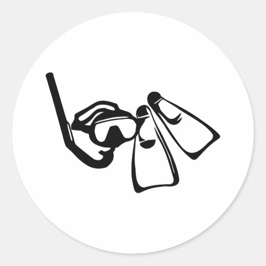 ダイビングセット ラウンドシール (正面)