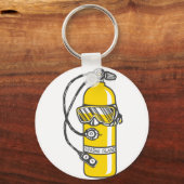 ダイビングダイビング キーホルダー (正面)