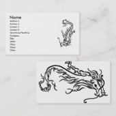 ダイビングドラゴンビジネスカード 名刺 (正面/裏面)