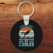 ダイビングパパ キーホルダー (正面)