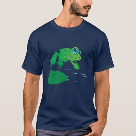 ダイビングフロッグ Tシャツ (正面)