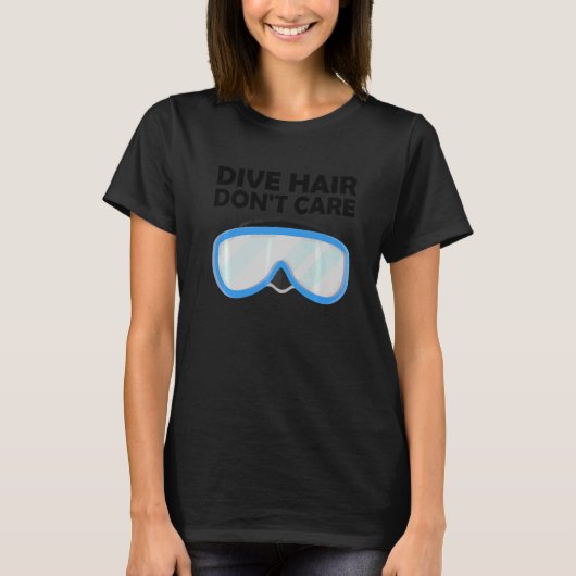ダイビングヘア気に Tシャツ (正面)