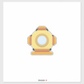 ダイビングヘルメット シール (シート)