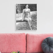 ダイビングボード キャンバスプリント (インサイチュ (リビング))