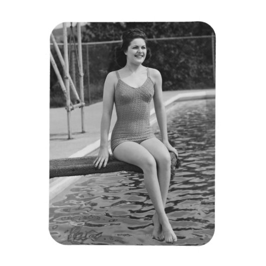 ダイビングボード マグネット (縦)