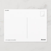 ダイビングワニ ポストカード (裏面)