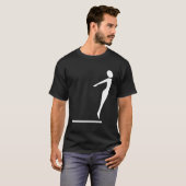ダイビング姿 – ホワイト Tシャツ (正面フル)
