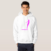 ダイビング姿 – マゼンタ パーカ (正面フル)