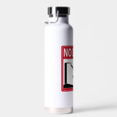 ダイビング禁止（モサウルス） ウォーターボトル (右面)