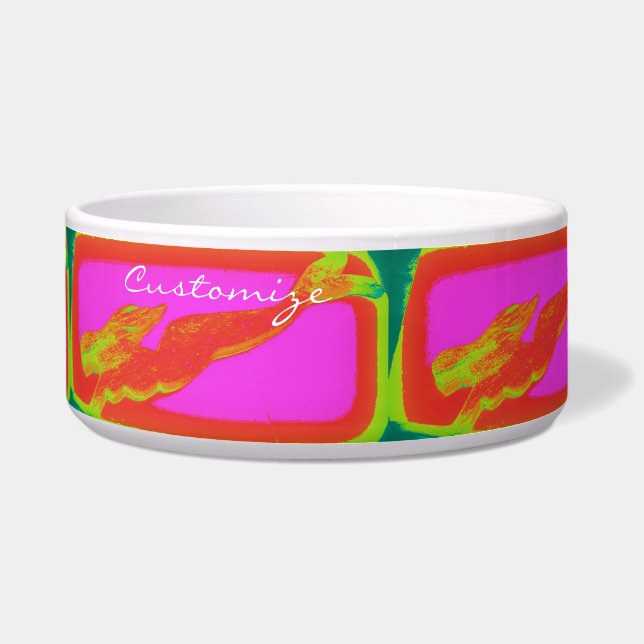 ダイビング赤人魚 ボウル (正面)