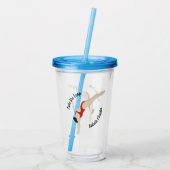 ダイビング アクリルタンブラー (裏面)