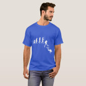 ダイビング エボリューション エボリューション ヴィンテージ Tシャツ (正面フル)