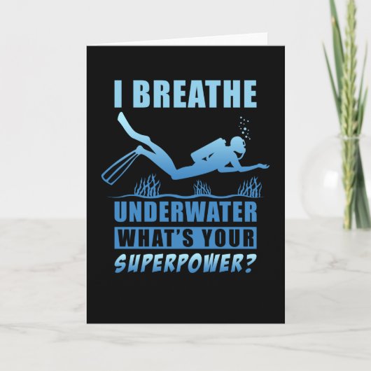 ダイビング カード (正面)