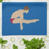 ダイビング キッチンタオル (折り畳み)