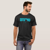 ダイビング スキューバダイビング ダイバー Tシャツ (正面フル)