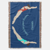 ダイビング スローブランケット (正面縦)