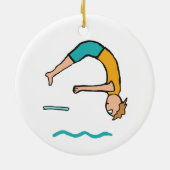 ダイビング セラミックオーナメント (裏面)