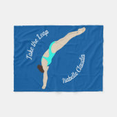 ダイビング フリースブランケット (正面(横))