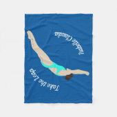 ダイビング フリースブランケット (正面)