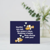 ダイビング ポストカード (スタンド正面)