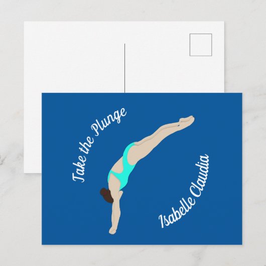 ダイビング ポストカード (正面/裏面)