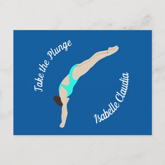 ダイビング ポストカード (正面)