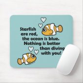 ダイビング マウスパッド (マウス)