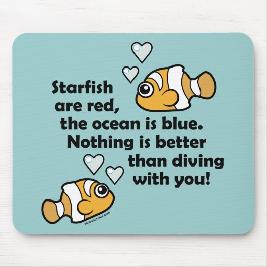 ダイビング マウスパッド (正面)