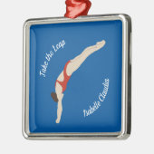 ダイビング メタルオーナメント (左)