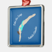 ダイビング メタルオーナメント (左)