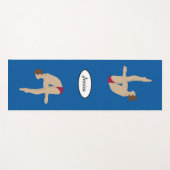 ダイビング ヨガマット (正面(横))