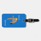 ダイビング ラゲッジタグ (正面横)