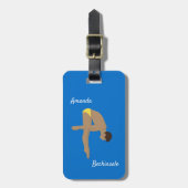 ダイビング ラゲッジタグ (正面縦)