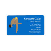 ダイビング ラベル (正面)