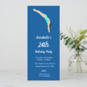 ダイビング 招待状 (スタンド正面)