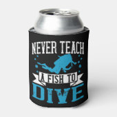 ダイビング – 教え絶対に魚をダイビング 缶クーラー (缶正面)