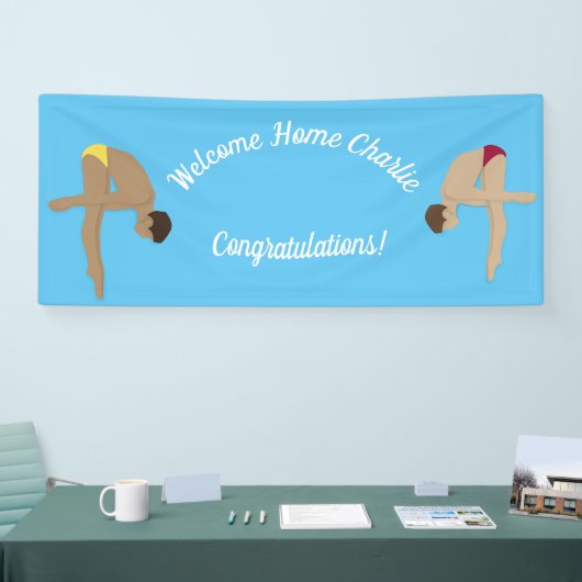 ダイビング 横断幕 (トレードショー)