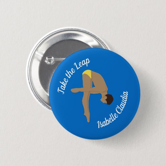 ダイビング 缶バッジ (正面&裏面)