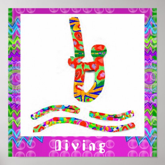 ダイビング – 趣味，エクササイズ，スポーツ ポスター (正面)