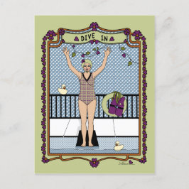 ダイビングIn_A_ポストカード ポストカード