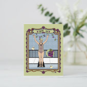 ダイビングIn_A_ポストカード ポストカード (スタンド正面)